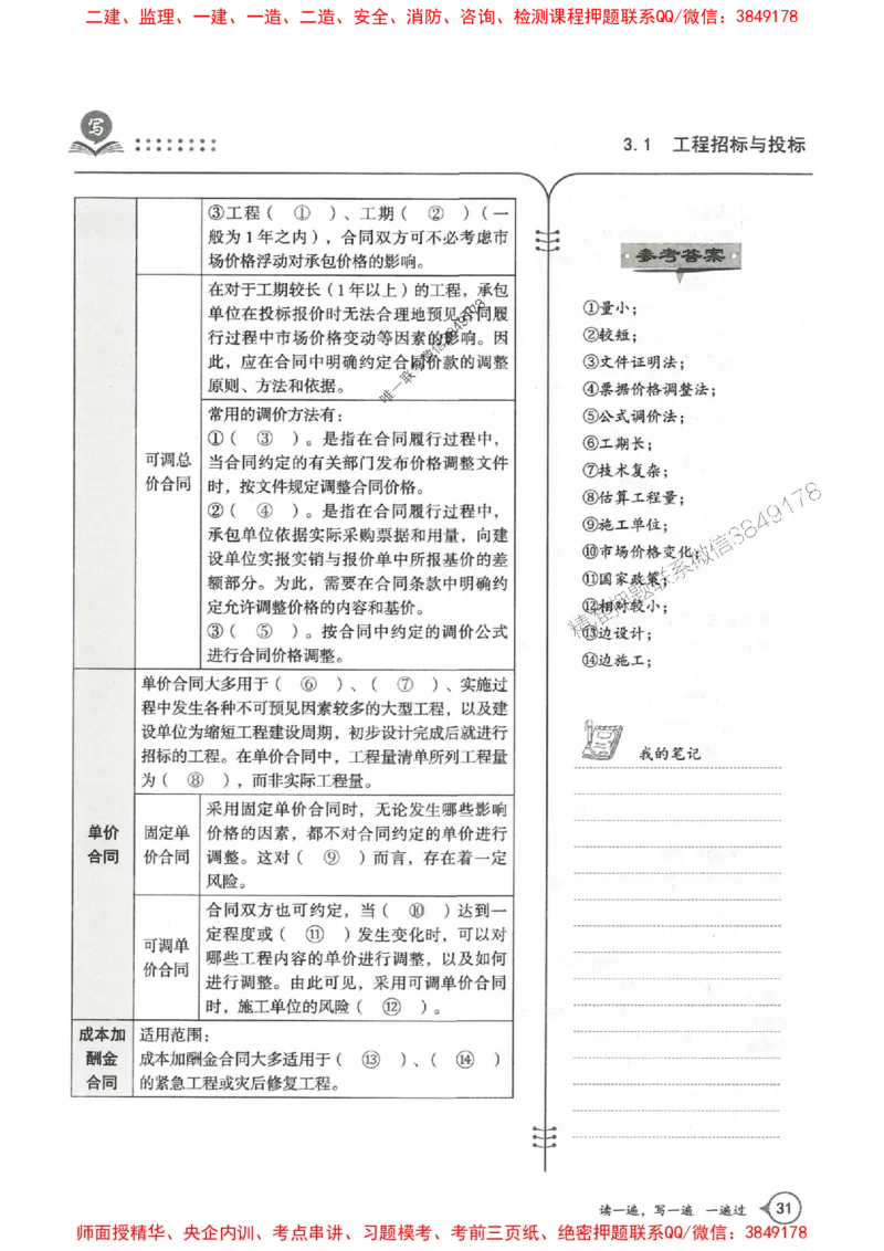 一建管理-一建一遍过-高频考点默写本（25年新版）_2026年一级建造师_2026年一建管理_2025年一建管理SVIP_01-精华文档✿电子教材✿历年真题