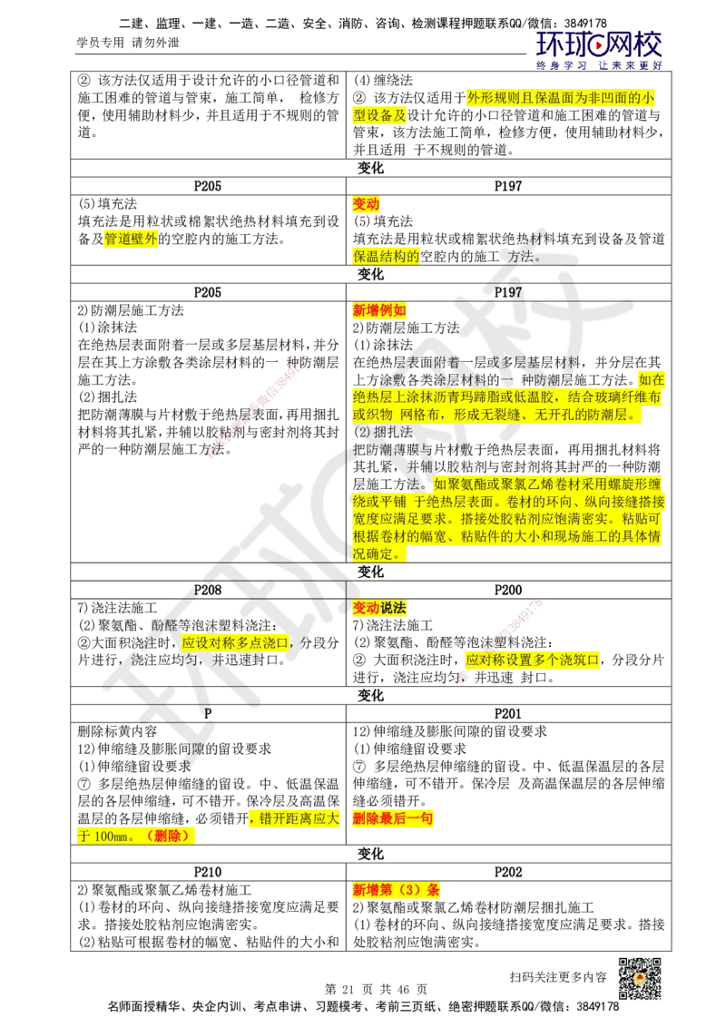 HQ-机电-25年一建新旧教材对比_2026年一级建造师_2026年一建机电_2025年一建机电SVIP_01-精华文档✿电子教材✿历年真题_13-机电《新旧教材对比》HQ