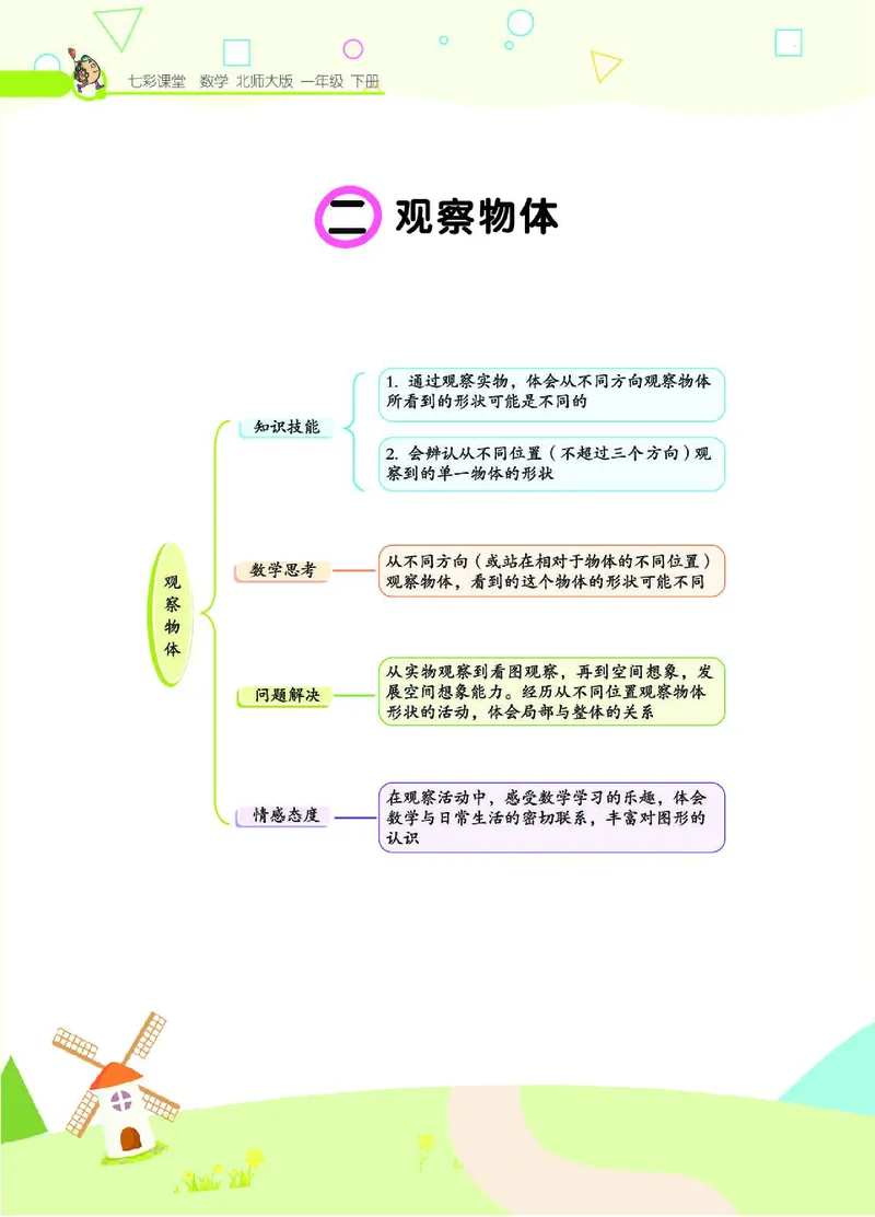 《七彩课堂》数学1年级下册（BS）_一年级上下册资料_小学一年级学习资料-25年更新版_1-04、小学一年级数学下册_1-4-2、练习题、作业、试题、试卷_北师大版_电子册类