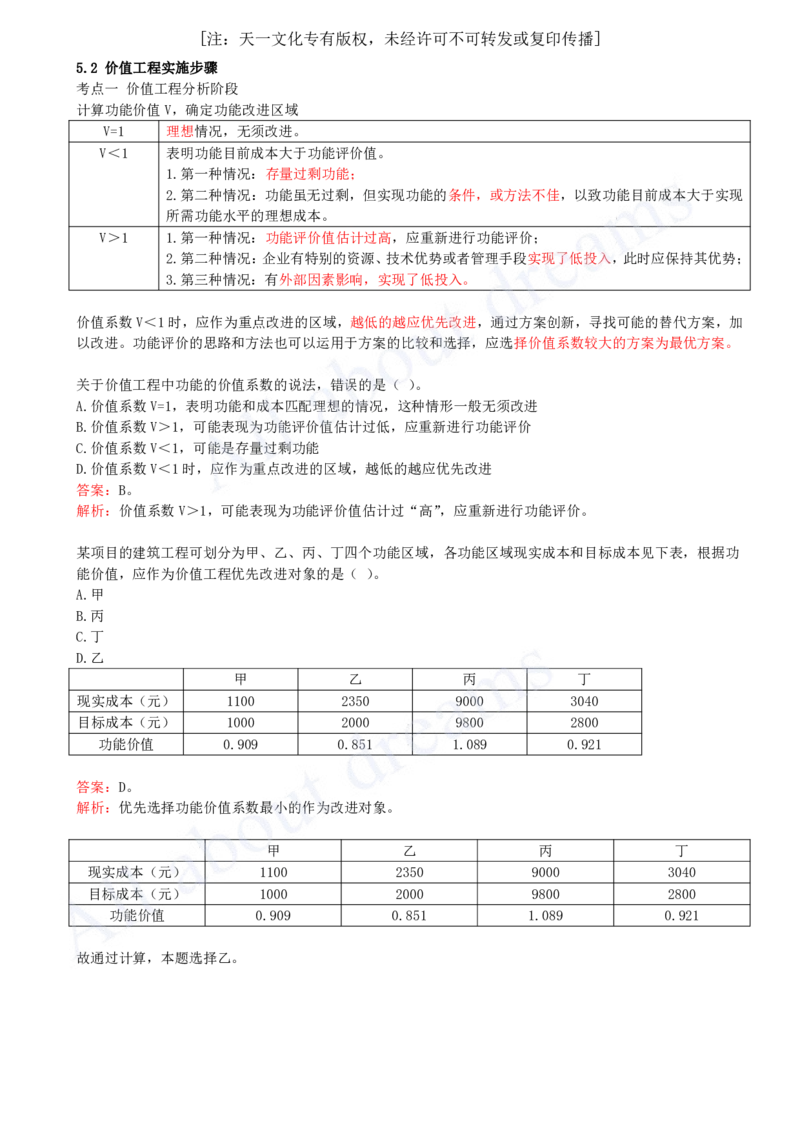2025-18-第1篇-第5章-5.2-价值工程实施步骤_2026年一级建造师_2026年一建经济_2025年一建经济SVIP_02-基础精讲✿高端面授✿深度强化_10-经济《天一精讲班》关涛、董航KL_董航_讲义