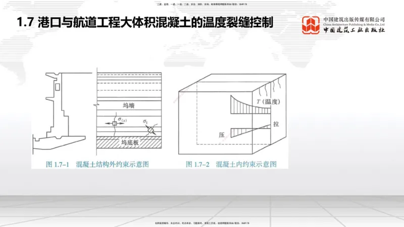 B06节：1.7港口与航道工程大体积混凝土的温度裂缝控制（04.10）_2026年一级建造师_2026年一建港航_2025年一建港航SVIP_02-基础精讲✿高端面授✿深度强化_讲义