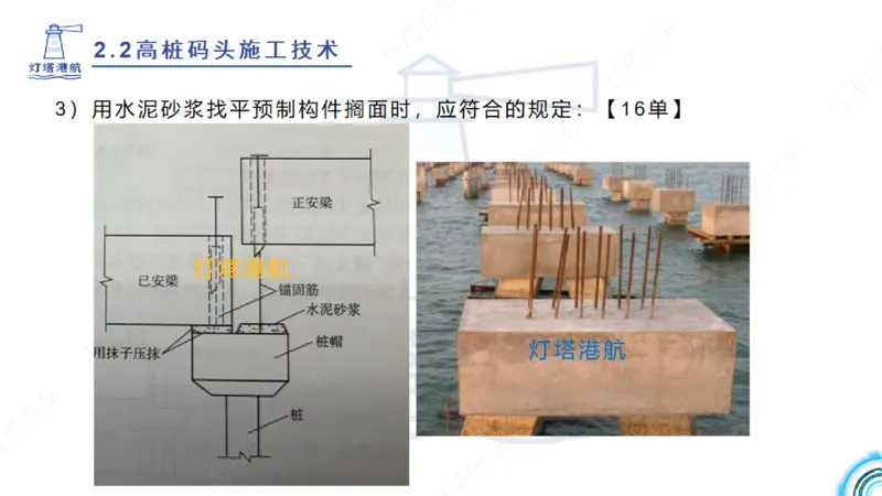 精讲33-2.2节高桩码头施工（3）_2026年一级建造师_2026年一建港航_2025年一建港航SVIP_02-基础精讲✿高端面授✿深度强化_05-港航《自营系列课》灯塔SMR_通关精讲班