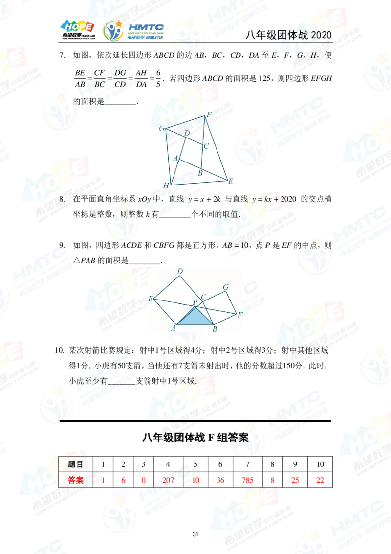 2024年8年级完整版_希望杯IHC