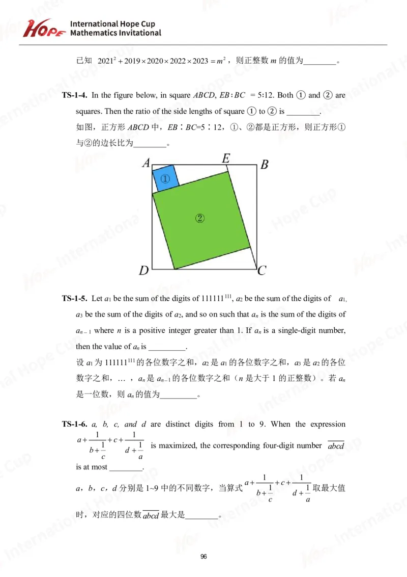 2024年8年级完整版_希望杯IHC