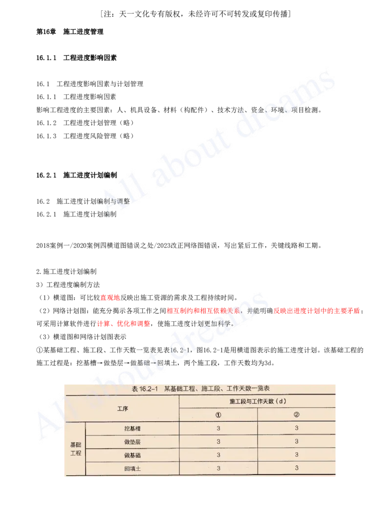 2025-98-第16章-施工进度管理（一）_2026年一级建造师_2026年一建市政_2025年一建市政SVIP_02-基础精讲✿高端面授✿深度强化_10-市政《天一精讲班》潘旭、董雨佳KL_潘旭_讲义