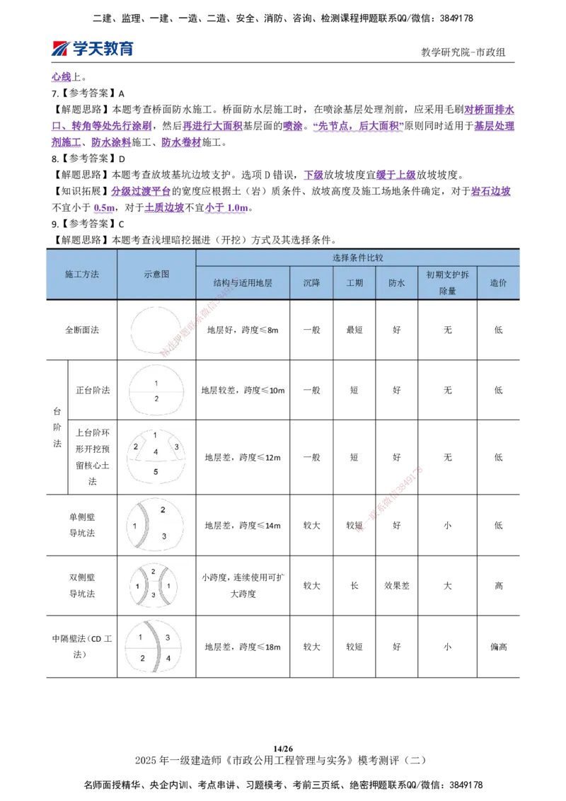 03.2025年一建《市政》模考测评（二）_2026年一级建造师_2026年一建市政_2025年一建市政SVIP_01-精华文档✿电子教材✿历年真题_66-市政《模考测评卷》XT