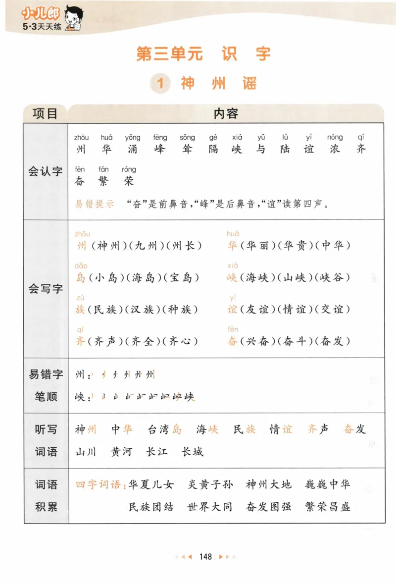 《53天天练》语文2年级下册（RJ）课堂笔记_二年级上下册资料_小学二年级学习资料-25年更新版_2-02、小学二年级语文下册_2-2-2、练习题、作业、试题、试卷_电子册类