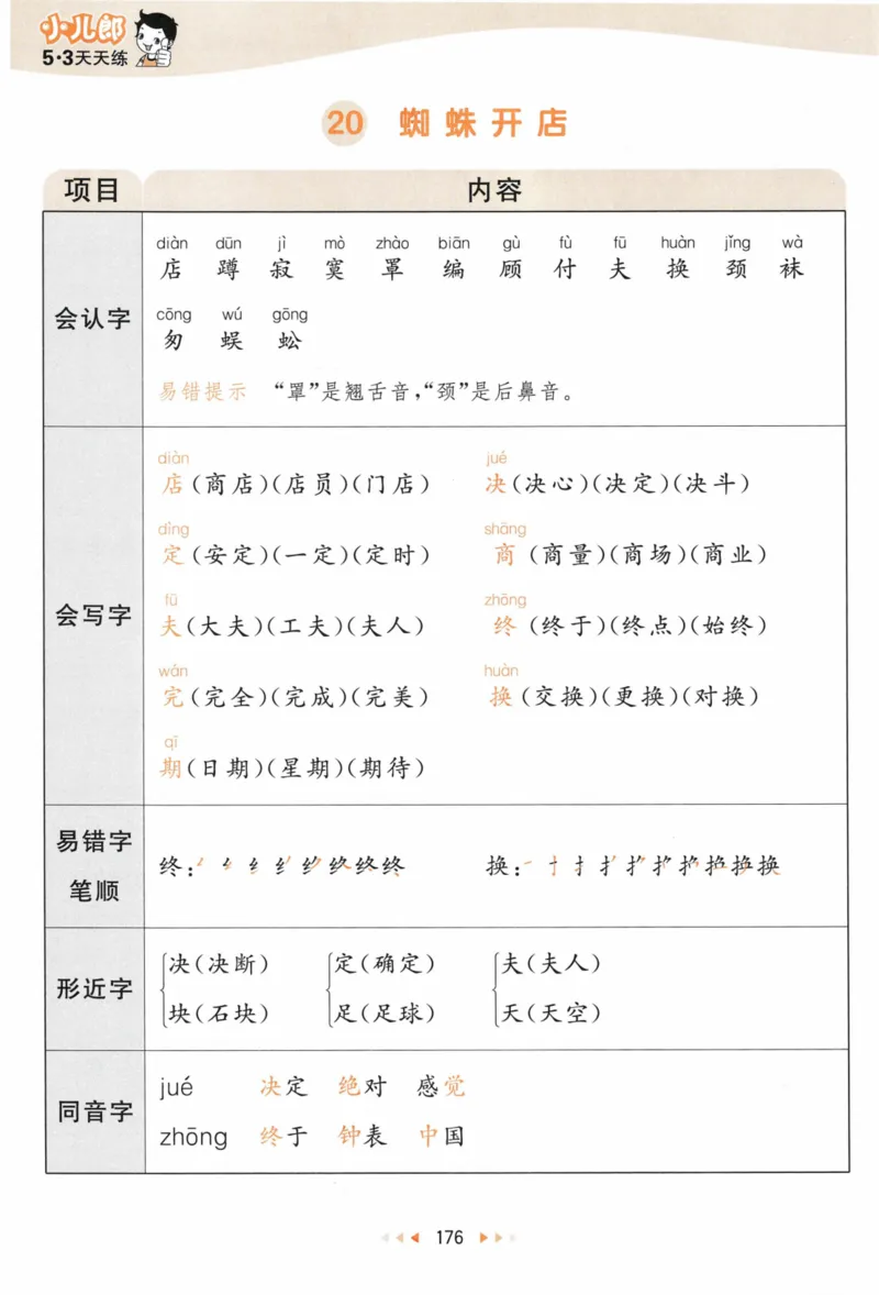 《53天天练》语文2年级下册（RJ）课堂笔记_二年级上下册资料_小学二年级学习资料-25年更新版_2-02、小学二年级语文下册_2-2-2、练习题、作业、试题、试卷_电子册类
