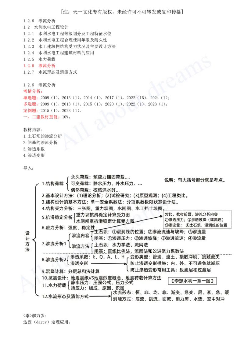 2025-18-第1篇-第1章-1.2-水利水电工程设计（十三）_2026年一级建造师_2026年一建水利_2025年一建水利SVIP_02-基础精讲✿高端面授✿深度强化_12-水利《天一精讲班》李想KL_讲义