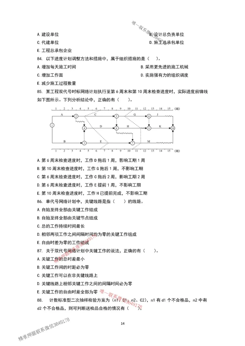 已录（李向国）2025年一建管理管理考前模拟B卷_2026年一级建造师_2026年一建管理_2025年一建管理SVIP_05-考前密训✿央企特训✿机构普押_31-管理《央企内训AB卷》李向国推荐