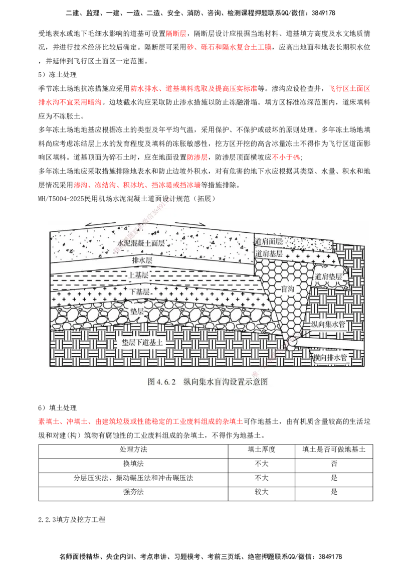 03.08-第二章-第二节-飞行区岩土工程（二）_2026年一级建造师_2026年一建民航_2026年一建民航SVIP_2026一建民航SVIP_02-基础精讲✿高端面授✿深度强化_02.第二章_讲义