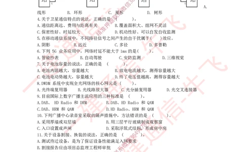 2024年一建通信真题_2026年一级建造师_2026年一建通信_2025年一建通信SVIP_02-基础精讲✿高端面授✿深度强化_11-通信《直播精讲班》牛飞SMR推荐_2025年真题-必做（有视频解析）