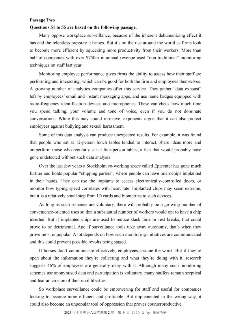 六级真题合并版2021-2025年_大学英语四级+六级_六级真题_六级真题_赠：六级真题一键打印版