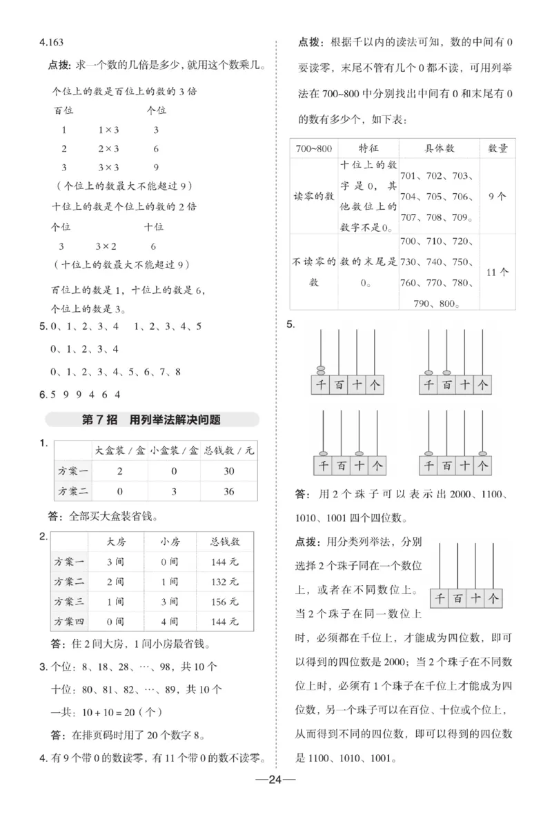 《典中点》极速提分法-数学2年级下册（63QD）_二年级上下册资料_小学二年级学习资料-25年更新版_2-04、小学二年级数学下册_2-4-2、练习题、作业、试题、试卷_青岛版63_电子册类