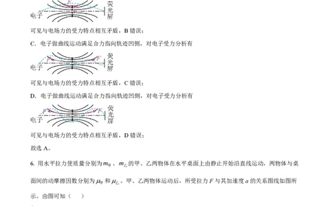 2023年高考物理试卷（全国甲卷）（解析卷）_物理历年高考真题_新&middot;PDF版2008-2025&middot;高考物理真题_物理（按年份分类）2008-2025_2023&middot;高考物理真题