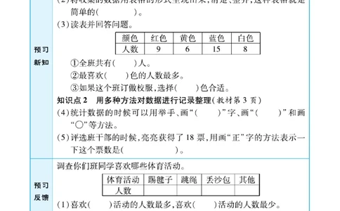 《典中点》预习单-数学2年级下册（RJ）_二年级上下册资料_小学二年级学习资料-25年更新版_2-04、小学二年级数学下册_2-4-2、练习题、作业、试题、试卷_人教版_电子册类
