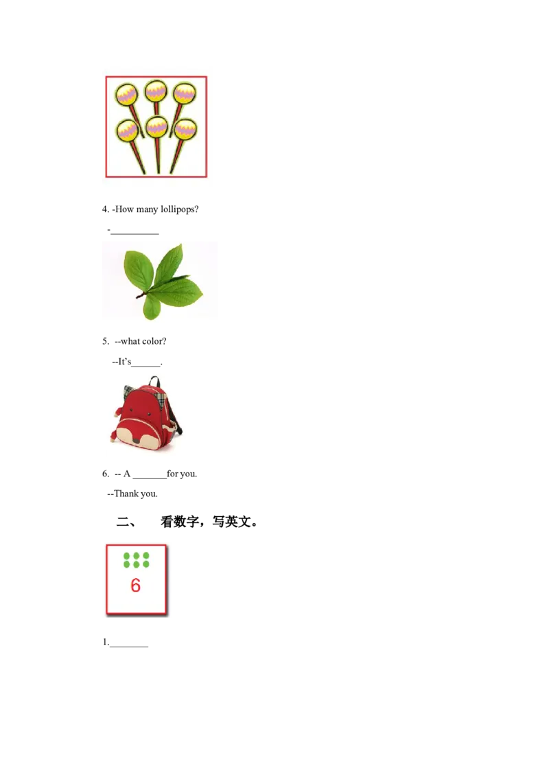 Module9Unit2Happybirthday同步练习3_一年级上下册资料_一年级上语数英上下册学习资料_3-6-5、小学一年级英语上册_外研版一起点_2、同步练习_Module9