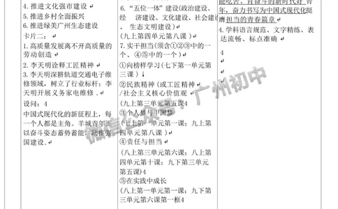 2025广州市第二中学中考二模试道德与法治试题（参考答案）_广州九上月考+期中+期末+一模二模+中考真题_2025中考二模