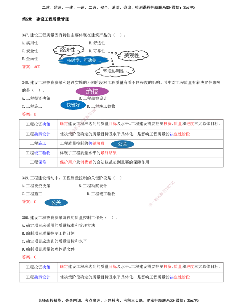 JY-管理-金点题--金月-答案版_2026年一级建造师_2026年一建管理_2025年一建管理SVIP_03-习题精析✿实战特训✿模考通关_31-管理《金点题班》金月KL推荐_讲义