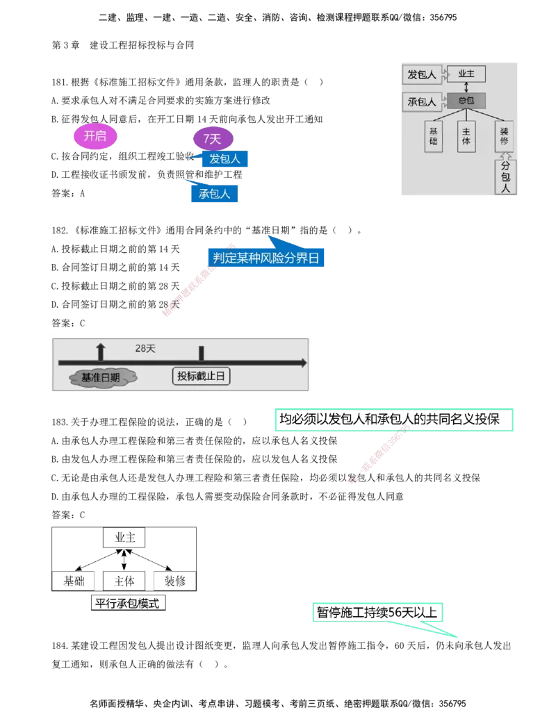 JY-管理-金点题--金月-答案版_2026年一级建造师_2026年一建管理_2025年一建管理SVIP_03-习题精析✿实战特训✿模考通关_31-管理《金点题班》金月KL推荐_讲义