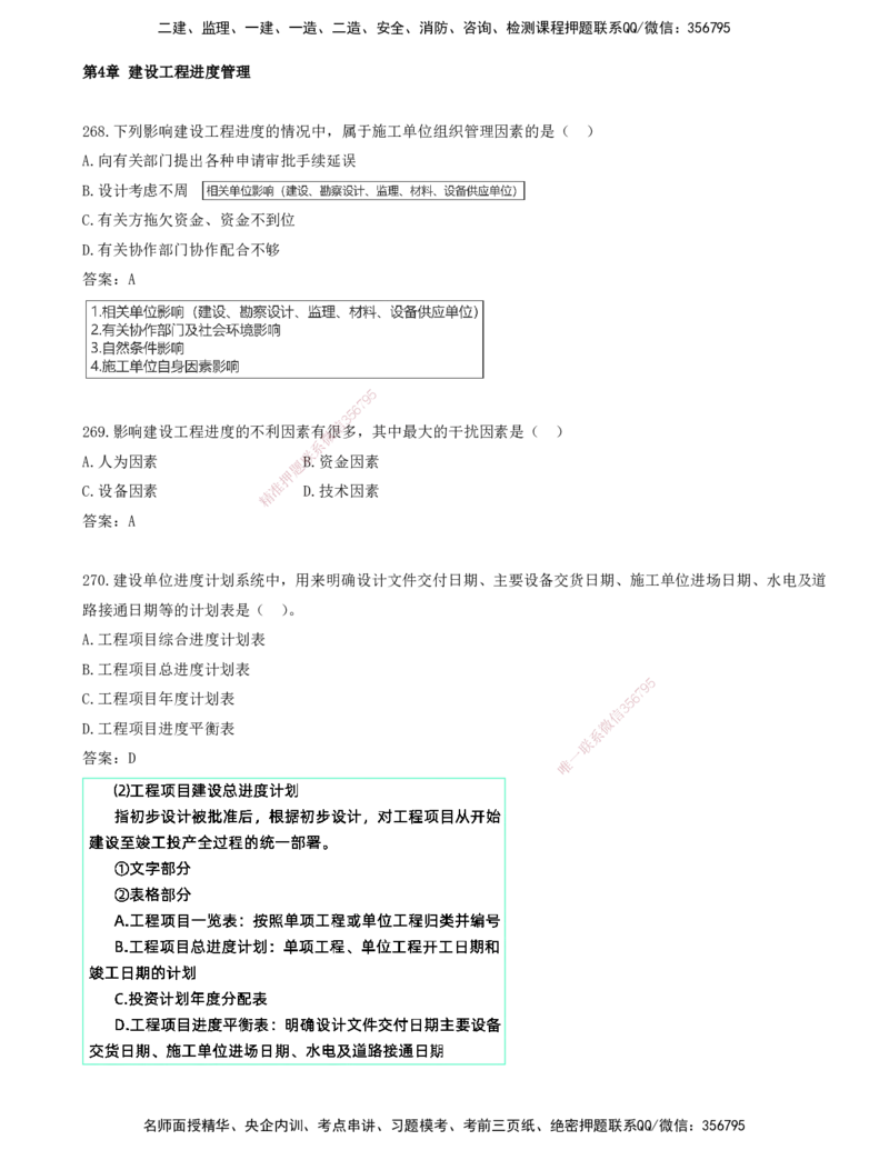 JY-管理-金点题--金月-答案版_2026年一级建造师_2026年一建管理_2025年一建管理SVIP_03-习题精析✿实战特训✿模考通关_31-管理《金点题班》金月KL推荐_讲义