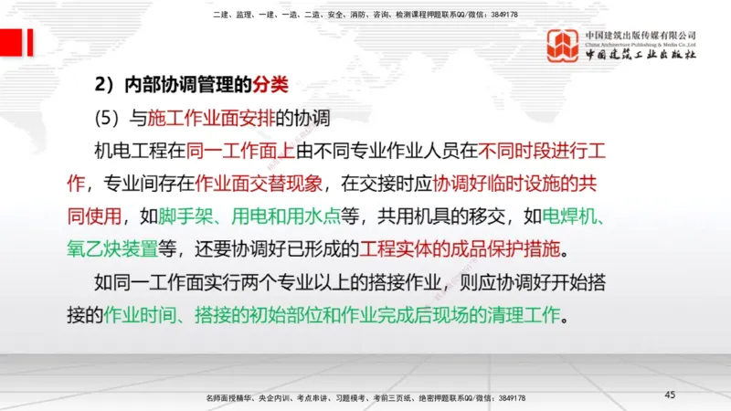 A31节：第14章机电工程项目资源与协调管理（03.06）_2026年一级建造师_2026年一建机电_2025年一建机电SVIP_02-基础精讲✿高端面授✿深度强化_05-机电《两轮基础直播》闫娜JGS_讲义