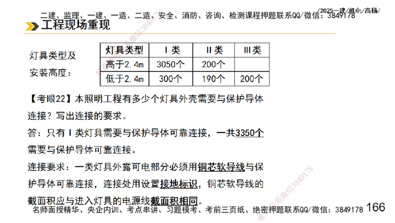s2025一建机电-高扬-技术板块3-电气_2026年一级建造师_2026年一建机电_2025年一建机电SVIP_04-冲刺串讲✿考点强化✿小灶集训_31-机电《案例专项班》高扬DL_讲义