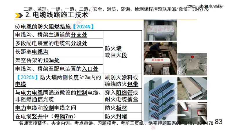 s2025一建机电-高扬-技术板块3-电气_2026年一级建造师_2026年一建机电_2025年一建机电SVIP_04-冲刺串讲✿考点强化✿小灶集训_31-机电《案例专项班》高扬DL_讲义