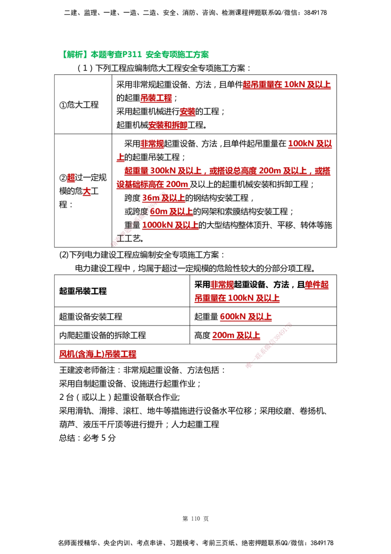 WHB-机电-案例汇编-王建波_2026年一级建造师_2026年一建机电_2025年一建机电SVIP_01-精华文档✿电子教材✿历年真题_95-机电《案例汇编》WHB