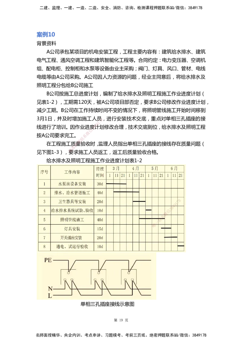 WHB-机电-案例汇编-王建波_2026年一级建造师_2026年一建机电_2025年一建机电SVIP_01-精华文档✿电子教材✿历年真题_95-机电《案例汇编》WHB