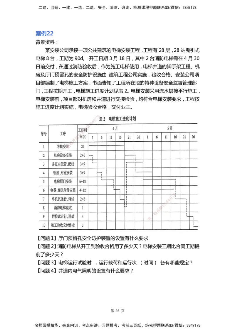 WHB-机电-案例汇编-王建波_2026年一级建造师_2026年一建机电_2025年一建机电SVIP_01-精华文档✿电子教材✿历年真题_95-机电《案例汇编》WHB