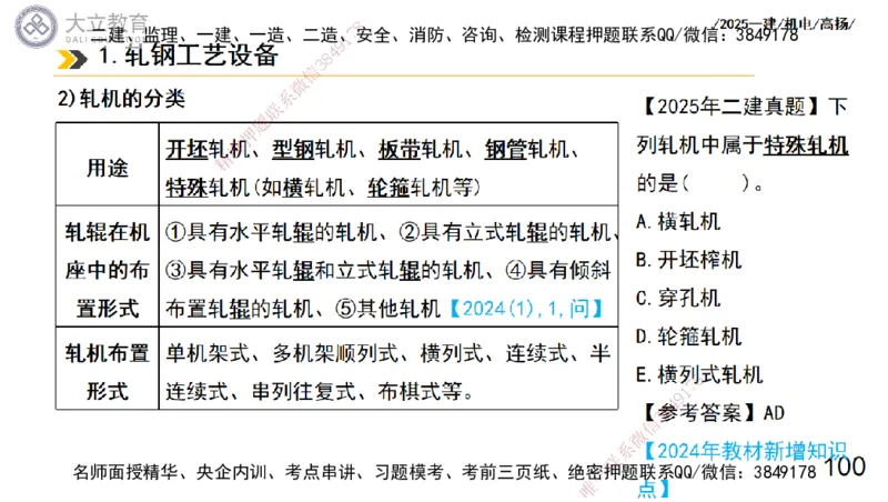 W2025一建机电-高扬-技术板块7-防腐、绝热、冶炼、标准_2026年一级建造师_2026年一建机电_2025年一建机电SVIP_01-精华文档✿电子教材✿历年真题_81-机电《板块刷题资料+总结图表》DL