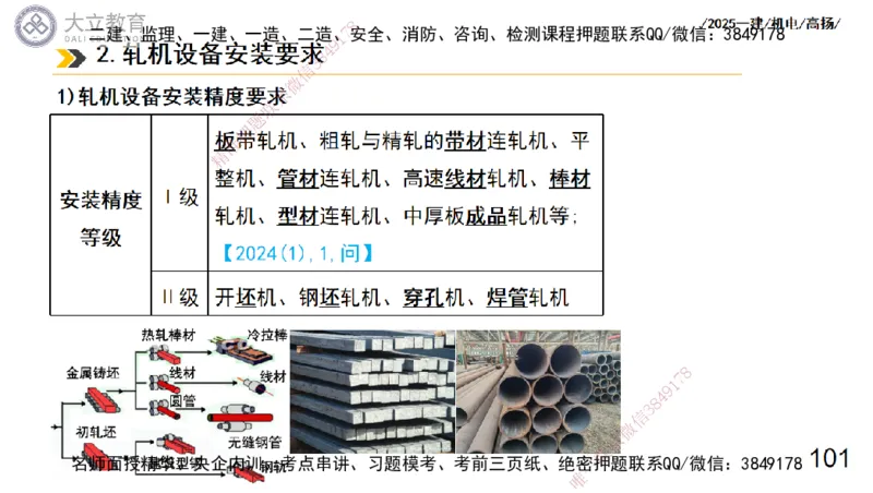 W2025一建机电-高扬-技术板块7-防腐、绝热、冶炼、标准_2026年一级建造师_2026年一建机电_2025年一建机电SVIP_01-精华文档✿电子教材✿历年真题_81-机电《板块刷题资料+总结图表》DL