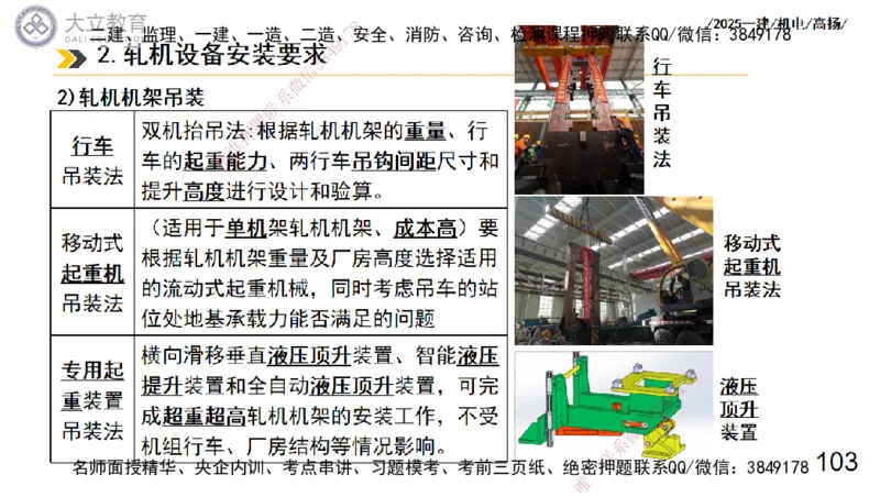 W2025一建机电-高扬-技术板块7-防腐、绝热、冶炼、标准_2026年一级建造师_2026年一建机电_2025年一建机电SVIP_01-精华文档✿电子教材✿历年真题_81-机电《板块刷题资料+总结图表》DL