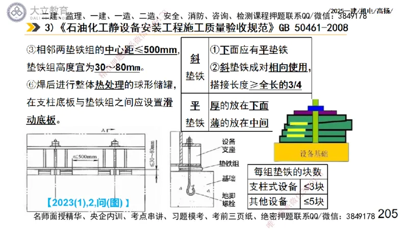 W2025一建机电-高扬-技术板块7-防腐、绝热、冶炼、标准_2026年一级建造师_2026年一建机电_2025年一建机电SVIP_01-精华文档✿电子教材✿历年真题_81-机电《板块刷题资料+总结图表》DL