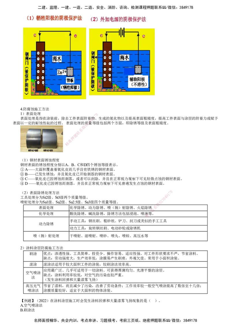 第14讲　防腐蚀工程施工技术_2026年一级建造师_2026年一建机电_2025年一建机电SVIP_02-基础精讲✿高端面授✿深度强化_04-机电《基础精讲班》康仁杰JG