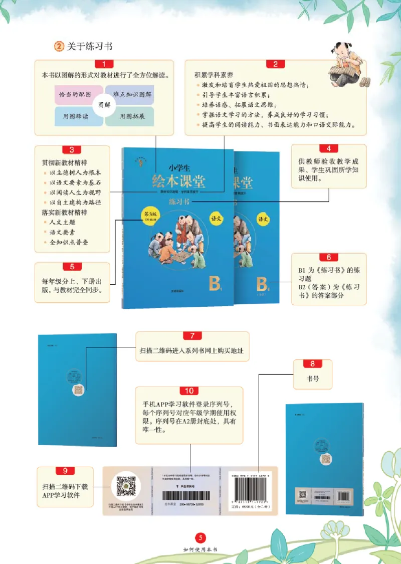 B1-2年级-六三版_二年级上下册资料_小学二年级学习资料-25年更新版_2-01、小学二年级语文上册_2-1-2、练习题、作业、试题、试卷_电子册类_《绘本课堂》语文2年级上册（RJ）