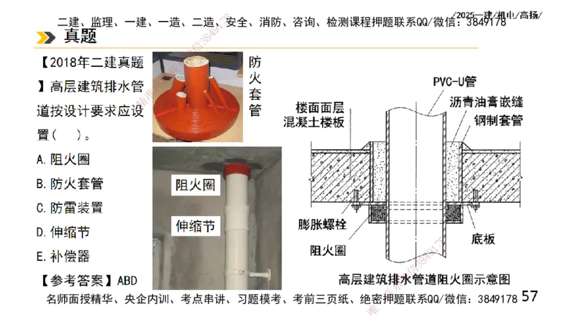 s2025一建机电-高扬-技术板块2-工艺_2026年一级建造师_2026年一建机电_2025年一建机电SVIP_04-冲刺串讲✿考点强化✿小灶集训_31-机电《案例专项班》高扬DL_讲义