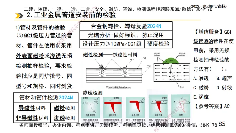 s2025一建机电-高扬-技术板块2-工艺_2026年一级建造师_2026年一建机电_2025年一建机电SVIP_04-冲刺串讲✿考点强化✿小灶集训_31-机电《案例专项班》高扬DL_讲义