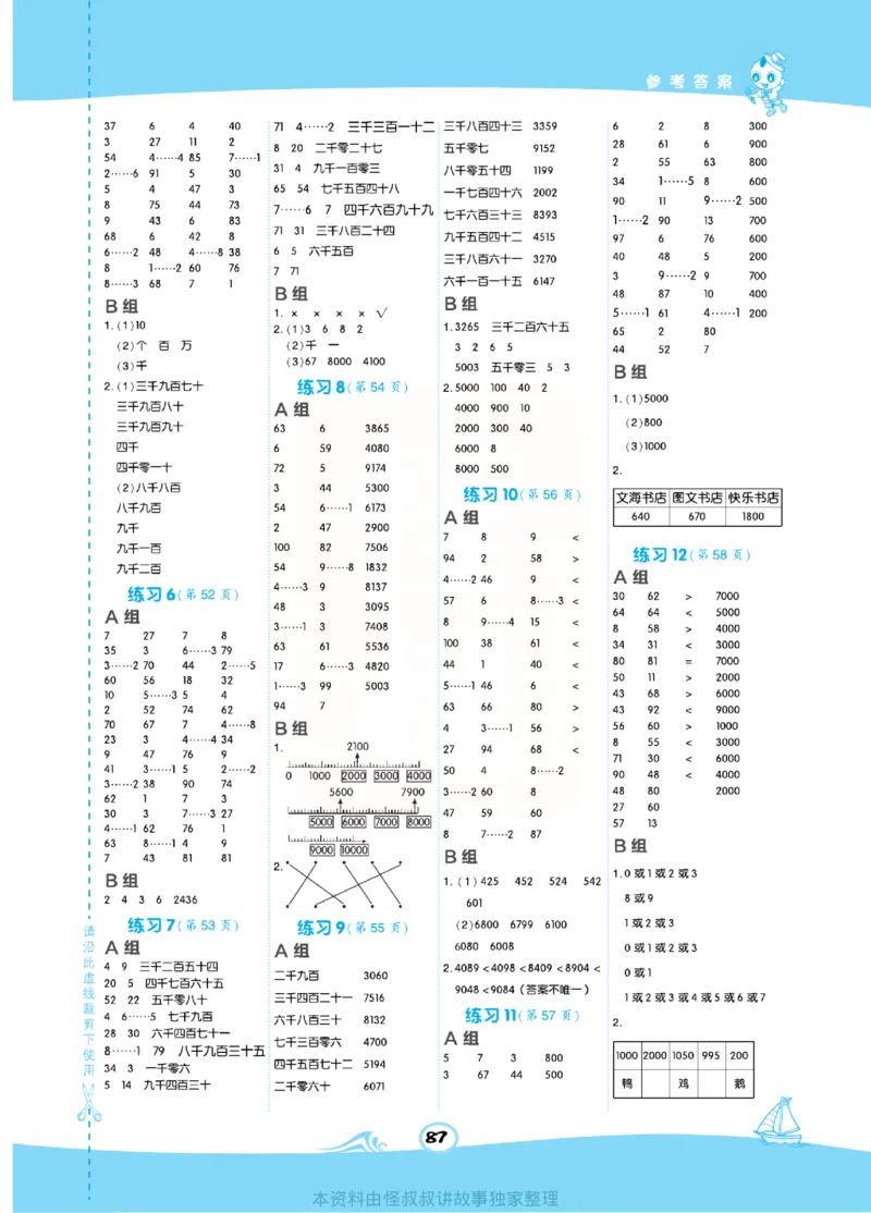 《​星级口算天天练》数学2年级下册（RJ）_二年级上下册资料_小学二年级学习资料-25年更新版_2-04、小学二年级数学下册_2-4-2、练习题、作业、试题、试卷_人教版_电子册类