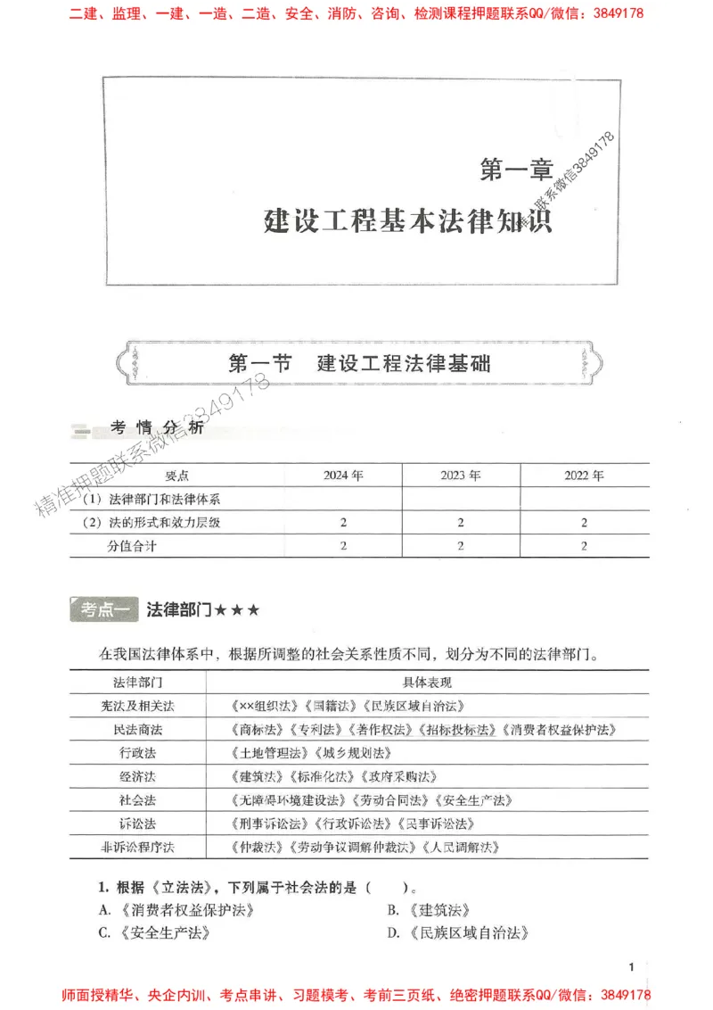 一建法规-唐忍-百题讲坛_2026年一建法规_2025年一建法规SVIP_01-精华文档✿电子教材✿历年真题_44-法规《百题讲坛》唐忍推荐