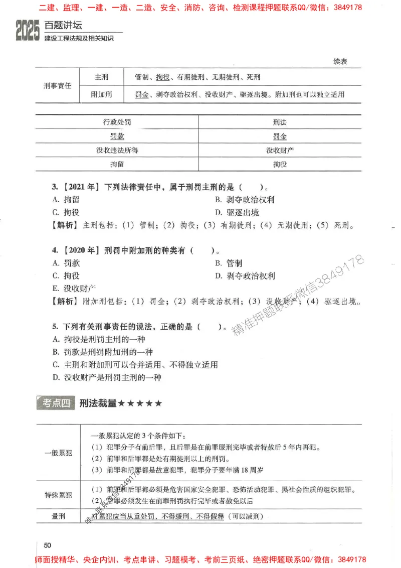 一建法规-唐忍-百题讲坛_2026年一建法规_2025年一建法规SVIP_01-精华文档✿电子教材✿历年真题_44-法规《百题讲坛》唐忍推荐