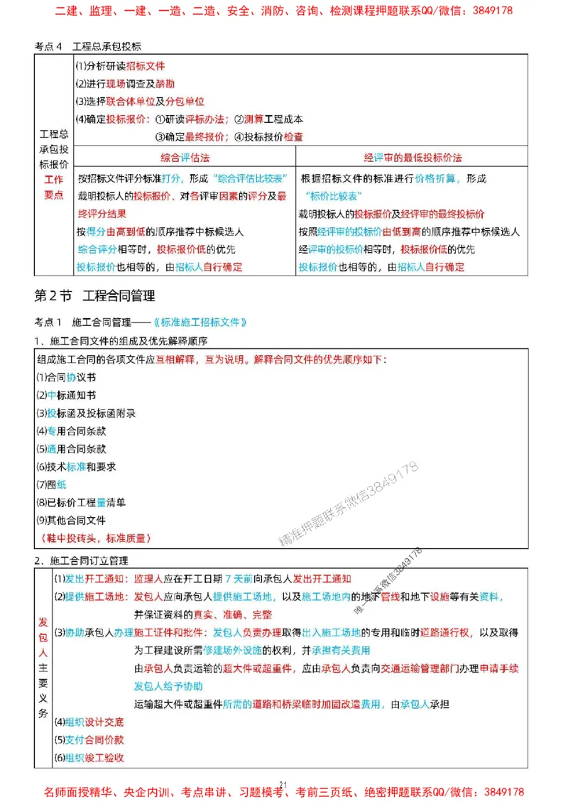 关宇老师提供2025年一级建造师《项目管理》考点浓缩版_1_2026年一级建造师_2026年一建管理_2025年一建管理SVIP_05-考前密训✿央企特训✿机构普押_35-管理《考前考点浓缩》关宇