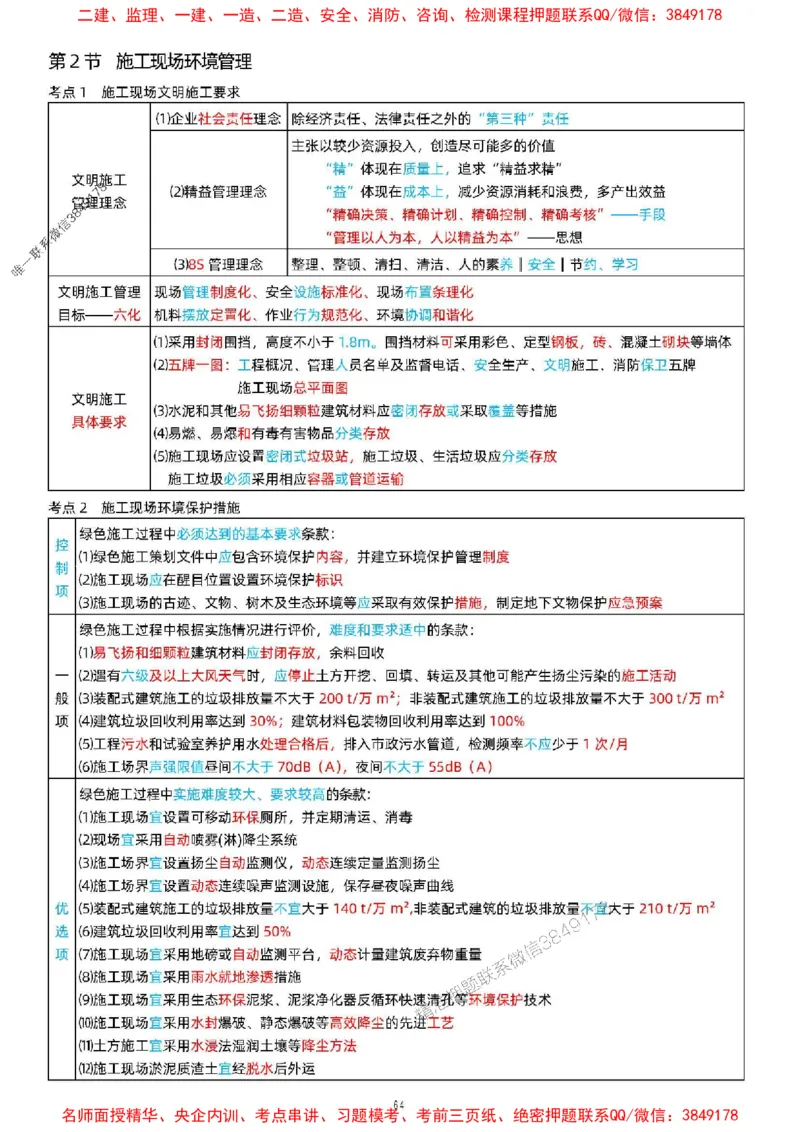 关宇老师提供2025年一级建造师《项目管理》考点浓缩版_1_2026年一级建造师_2026年一建管理_2025年一建管理SVIP_05-考前密训✿央企特训✿机构普押_35-管理《考前考点浓缩》关宇
