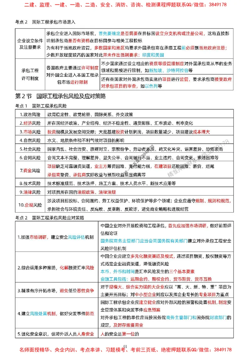 关宇老师提供2025年一级建造师《项目管理》考点浓缩版_1_2026年一级建造师_2026年一建管理_2025年一建管理SVIP_05-考前密训✿央企特训✿机构普押_35-管理《考前考点浓缩》关宇
