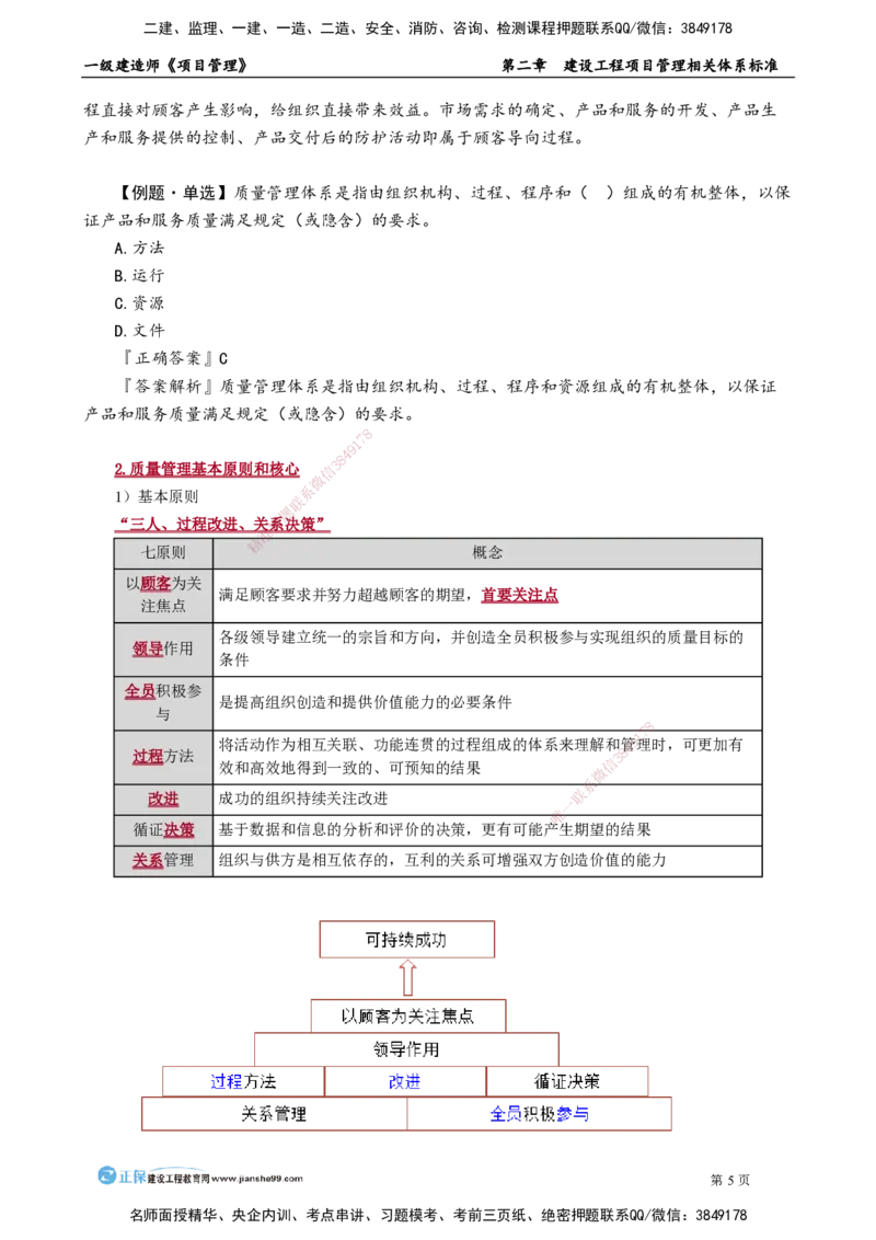 第二章　建设工程项目管理相关体系标准_2026年一级建造师_2026年一建管理_2025年一建管理SVIP_02-基础精讲✿高端面授✿深度强化_04-管理《基础精讲班》李娜JG_讲义