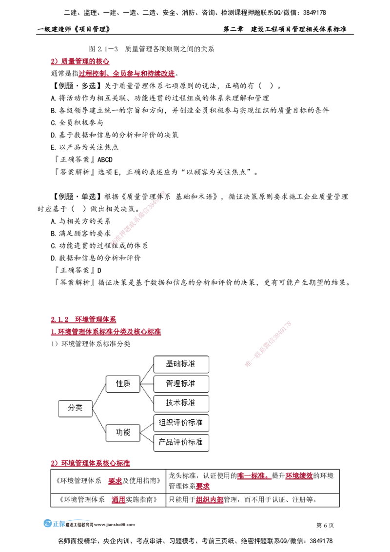 第二章　建设工程项目管理相关体系标准_2026年一级建造师_2026年一建管理_2025年一建管理SVIP_02-基础精讲✿高端面授✿深度强化_04-管理《基础精讲班》李娜JG_讲义