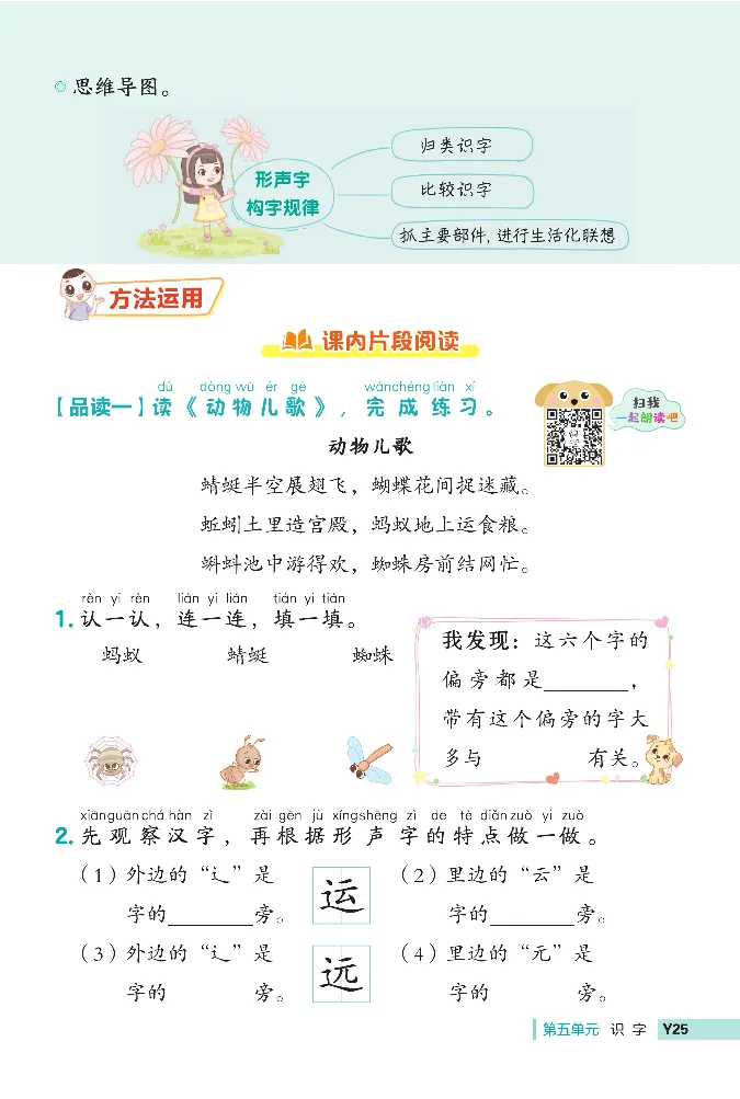 《典中点》阅读提分法-2024语文1年级下册（RJ）_一年级上下册资料_小学一年级学习资料-25年更新版_1-02、小学一年级语文下册_3-6-2-2、练习题、作业、专项、试卷_部编（人教）版_电子册类