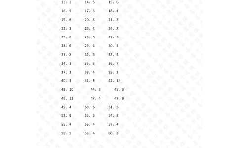 50以内&divide;1位第21~40篇答案_小学数学口算竖式脱式计算应用题一二三四五六年级上下册电_小学数学口算题库电子版（1-6）_小学数学口算三年级_口算题适合3年级