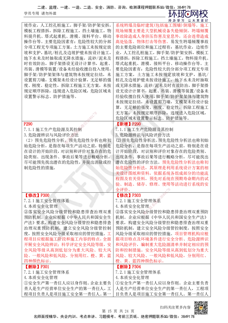 HQ-管理-26年教材对比明细-5%_2026年一级建造师_2026年一建管理_2026年一建管理SVIP_2026一建管理SVIP_01-精华文档✿电子教材✿历年真题_04-2026年一建管理-环球网校-教材对比明细